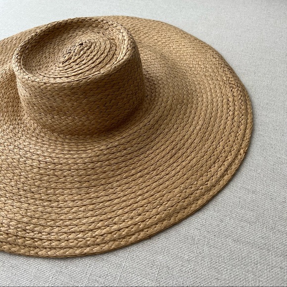 ARITZIA Auxiliary Hamptons Natural Straw Hat S/M - Picture 9 of 12